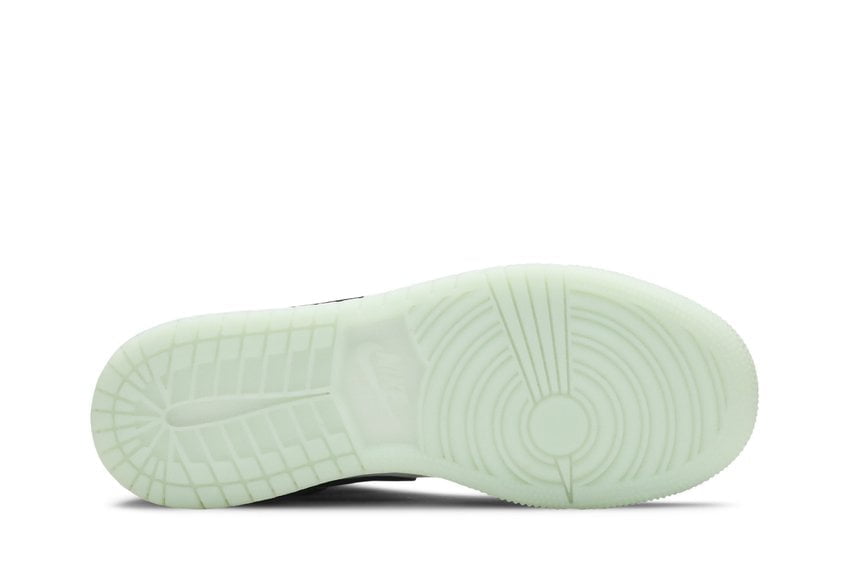 Jordan 1 Mid White Black Teal Tint (GS)