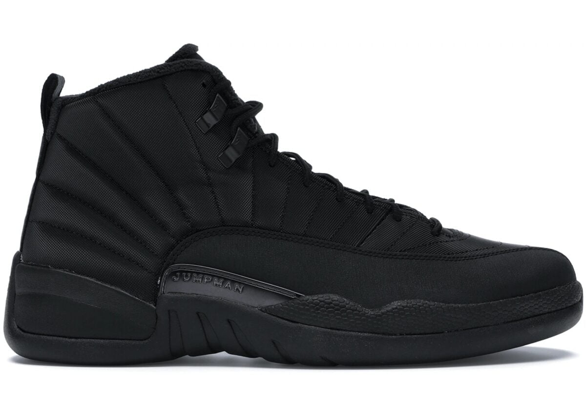 Jordan 12 Retro Winterized Triple Black