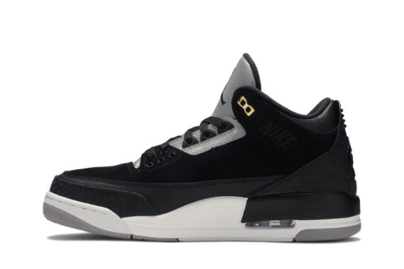 air jordan 3 retro tinker black cement gold