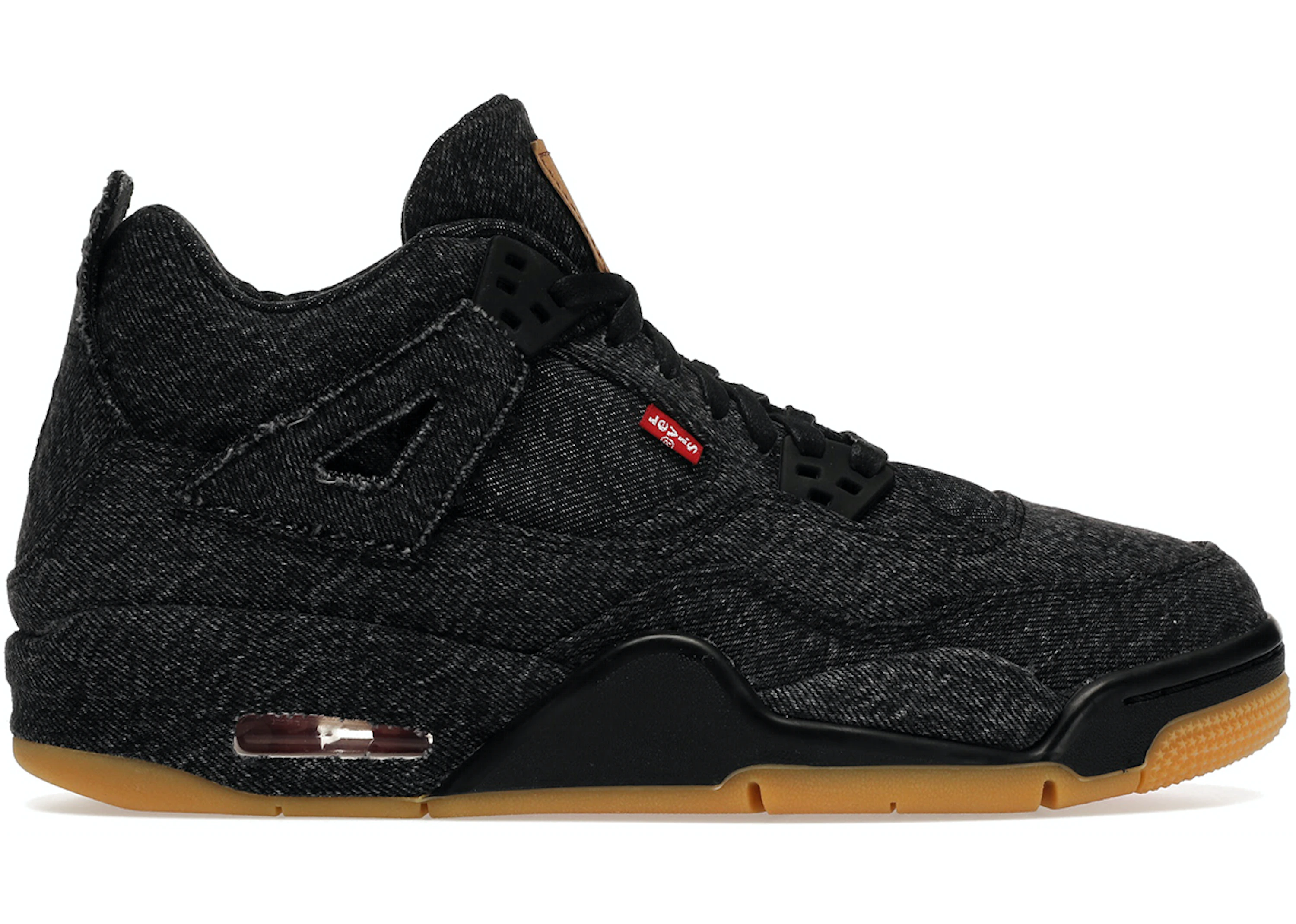 Jordan 4 Retro Levi’s Black (GS) (Levi’s Tag)