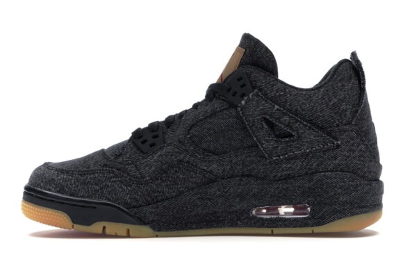 Jordan 4 Retro Levi’s Black (GS) (Levi’s Tag)