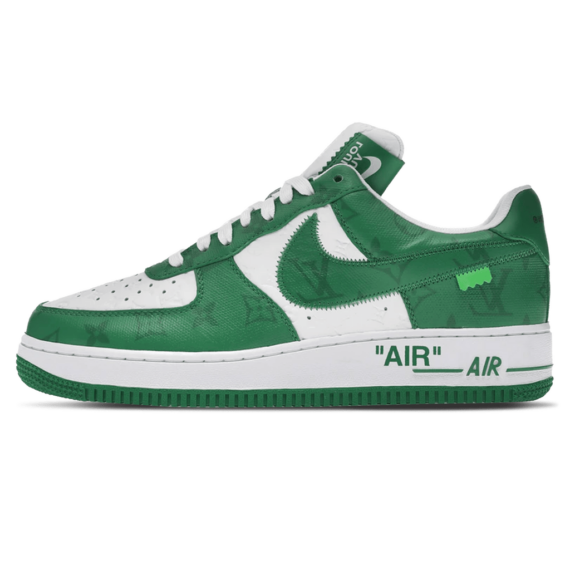 Nike Air Force 1 Low x Louis Vuitton By Virgil Abloh White Green