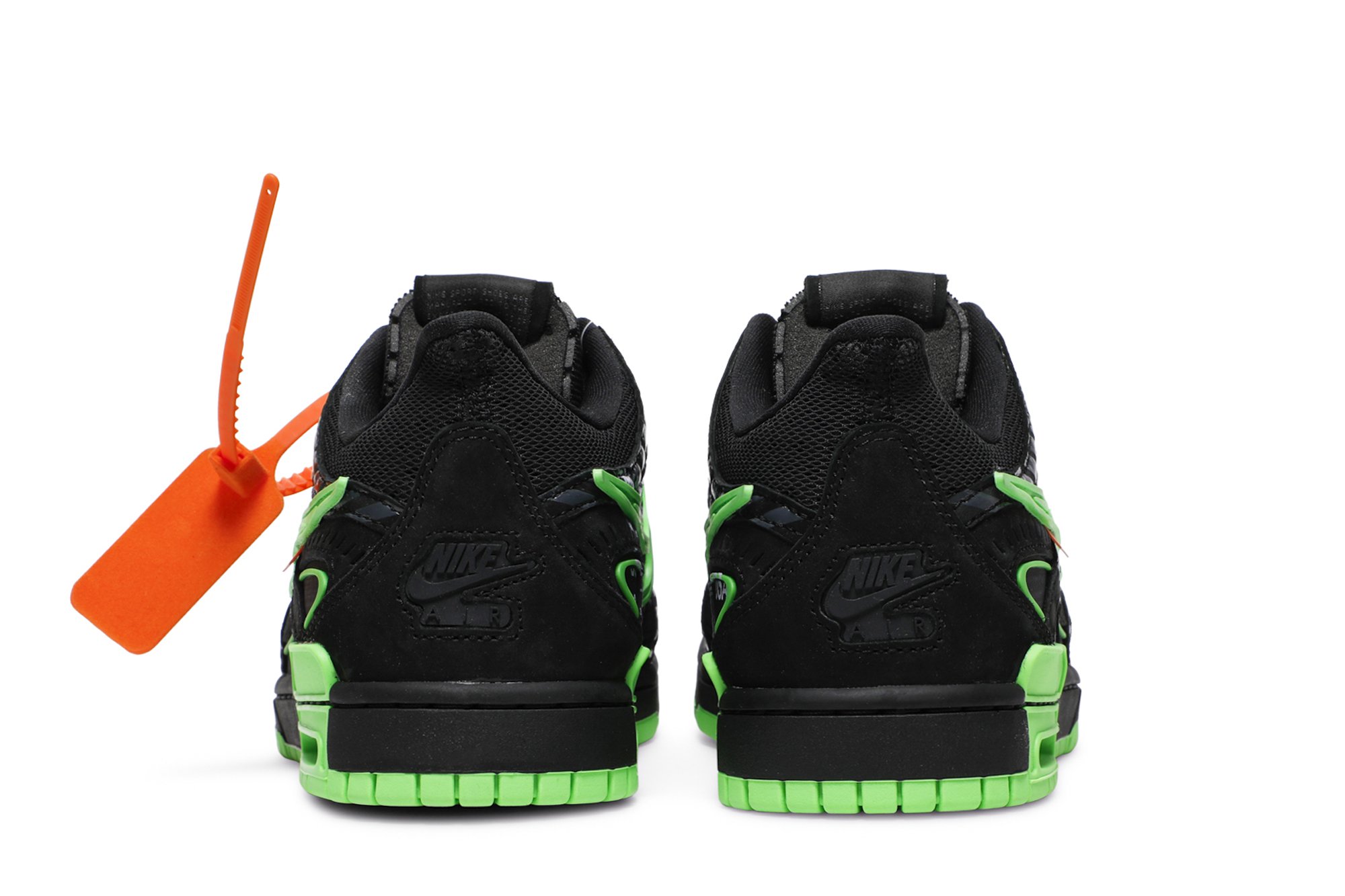 Rubber Dunk x Off White Green Strike