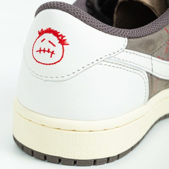 Jordan 1 Low x TraviScott Sail and Ridgerock Reverse Mocha