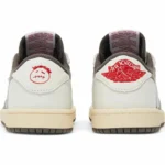 Jordan 1 Low x TraviScott Sail and Ridgerock Reverse Mocha