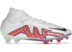 Nike Zoom Mercurial Superfly 9 Elite FG White Bright Crimson