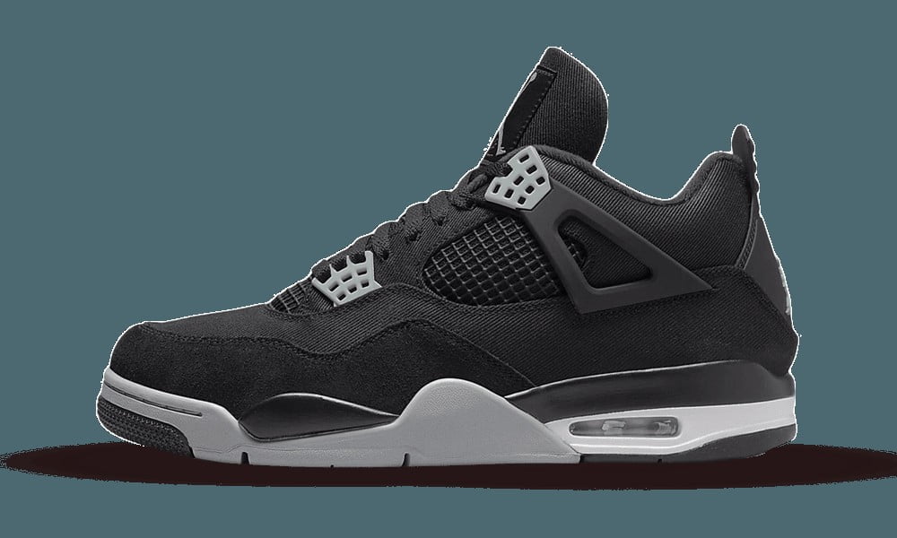 retro 4 jordan black